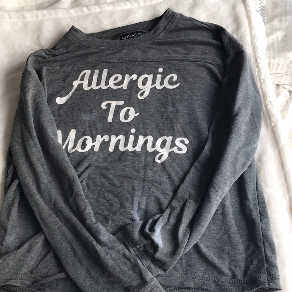 Grey long sleeve
